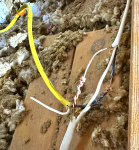unsafe-electrical-splice-found-during-old-home-rewiring